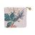 Cosmetic Bag - Yves Delorme Golestan Sienna Tote by Iosis | View of Front Florals on Soft Pink