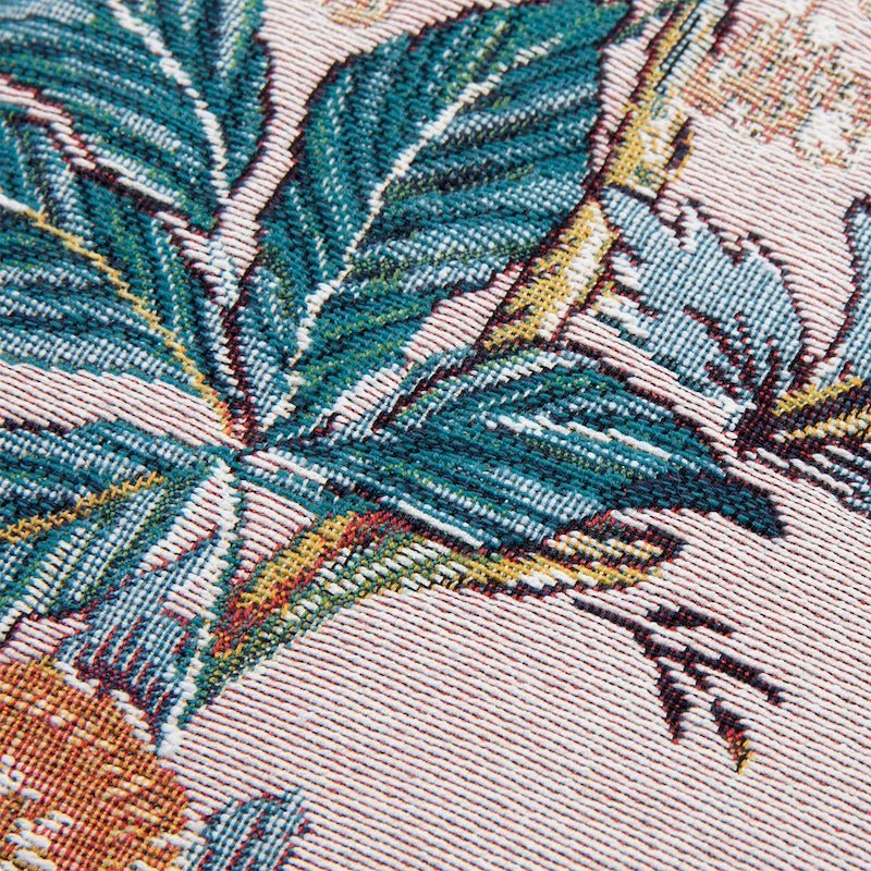 Cosmetic Bag Tapestry Detail 2 - Yves Delorme Golestan Sienna Tote by Iosis at Fig Linens and Home