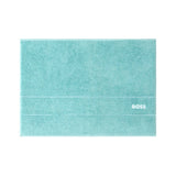Yves Delorme Plain Aruba Blue Tub Mat by Hugo Boss Home - Bath Mat 20 x 28 Plain Aruba Blue at FIG LINENS AND HOME - 2