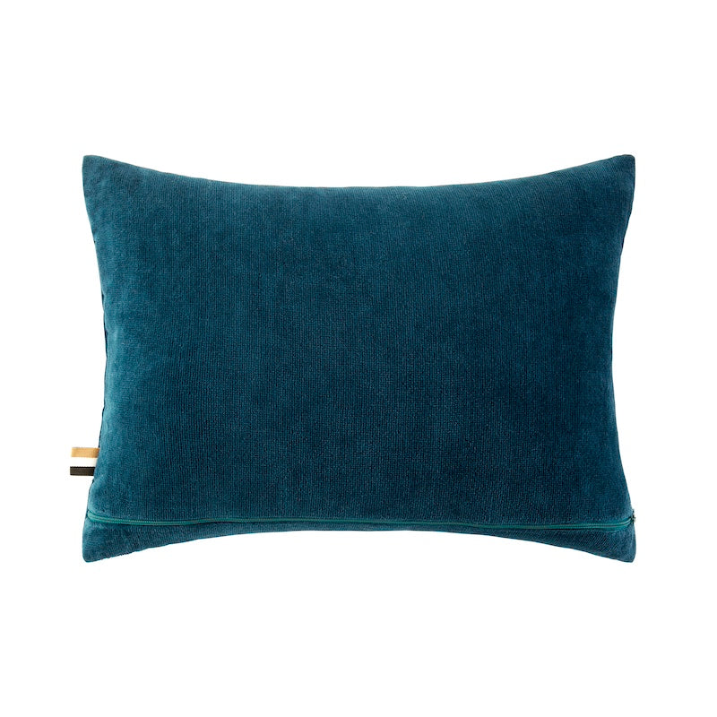 Zuma Pacific Beach Pillow by Hugo Boss Home - Yves Delorme - Front view of outdoor pillow