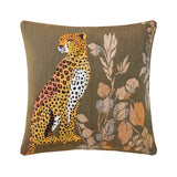 Yves Delorme Ophelia Kaki Decorative Pillow at Fig Linens and Home 1
