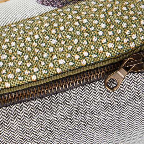 Yves Delorme Ophelia Perle II Decorative Pillow | Throw Pillow at Fig Linens and Home - Zipper View