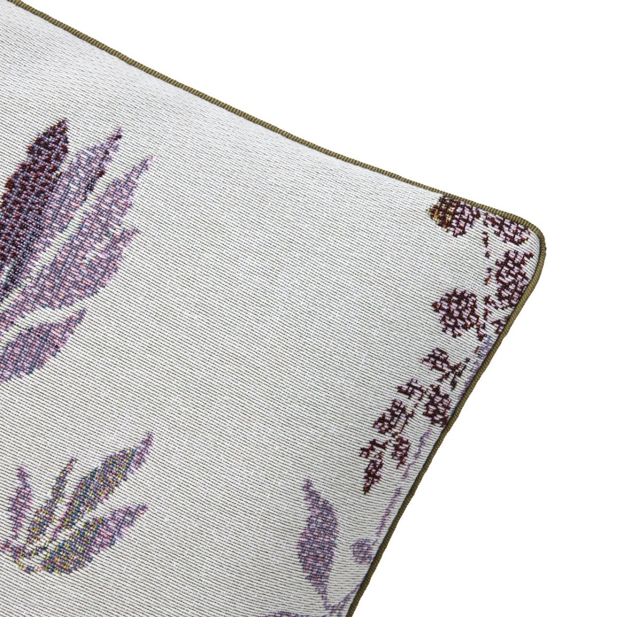 Yves Delorme Ophelia Perle Decorative Pillow at Fig Linens and Home Corner Detail