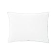 Boudoir Sham - Yves Delorme Originel Blanc White 100% Linen Bedding at Fig Linens and Home