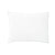 Boudoir Sham - Yves Delorme Originel Blanc White 100% Linen Bedding at Fig Linens and Home