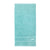 Bath Sheet Front - Yves Delorme Plain Aruba Blue Towel by Hugo Boss Home - Fig Linens and Home