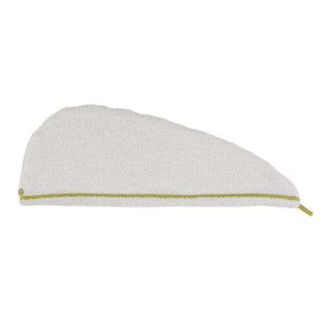 Abyss and Habidecor Surf Giza Cotton Hair Towels Hair Towel 10" x 26" Apple Green 165 at FIG LINENS AND HOME 3