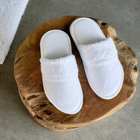 Abyss Habidecor Comfy Slippers Large - 40/43 Atlantic 309 at FIG LINENS AND HOME 3