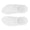 Abyss Habidecor Comfy Slippers Large - 40/43 White 100 at FIG LINENS AND HOME 23
