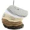 Abyss & Habidecor Legend Guest Towel Sets Ecru - Grey - Beige (899) 9" Diameter Wash Towel Stack at FIG LINENS AND HOME 5