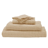 Abyss Pousada Waffle Towels Sand 714 Euro Bath Sheet 39X59 Sand 714 at FIG LINENS AND HOME 1