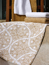 Alambra Bath Rug 23X39 SAND 714 | Abyss Habidecor at Fig Linens and Home - Lifestyle 2