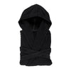 Abyss Alex Bathrobe Black 990 - Hooded Luxury Robe at Fig Linens and Home