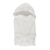 Abyss Habidecor Alex Bathrobe Shown on Woman Apple Green 165 Lifestyle Figlinensandhome 3