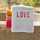 Amore Towels Viva Magenta 579 | Habidecor Abyss Towels at Fig Linens and Home - View 3