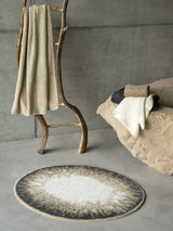 Atom Bath Rug 35X43 Taupe 711 by Abyss Habidecor at Fig Linens and Home - Lifestyle View 1