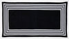 Abyss Cannes Beach Towel in Black 990 at Fig Linens and Home - Pool Towel View 2