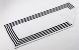 Abyss Cannes Beach Towel in White 100 at Fig Linens and Home - Pool Towel View 1