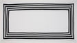 Abyss Cannes Beach Towel in White 100 at Fig Linens and Home - Pool Towel View 2