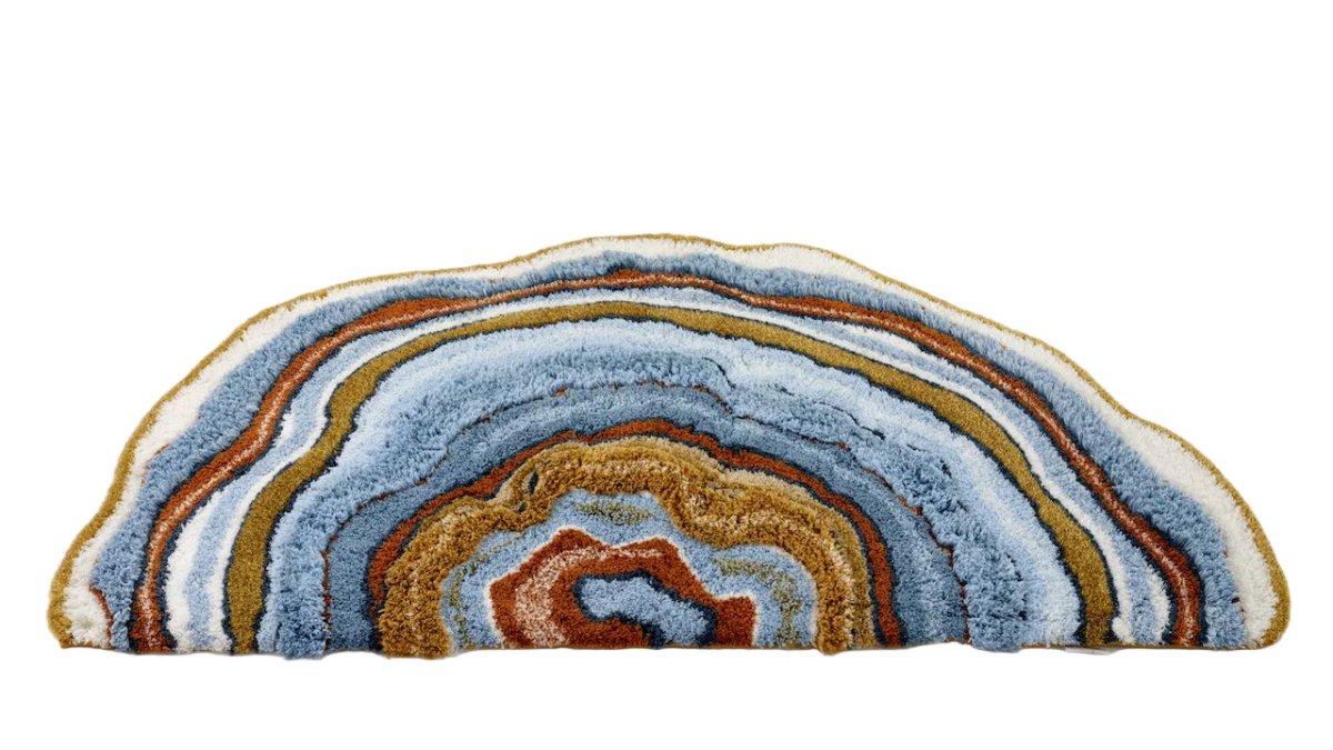 Abyss Habidecor Celora Bath Rug 33X57 in Powder Blue 330 at Fig Linens and Home - View 14