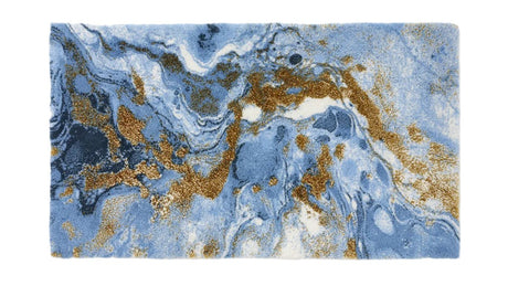 Dandy Bath Rug 27X47 Powder Blue 330 by Abyss Habidecor at Fig Linens and Home 1