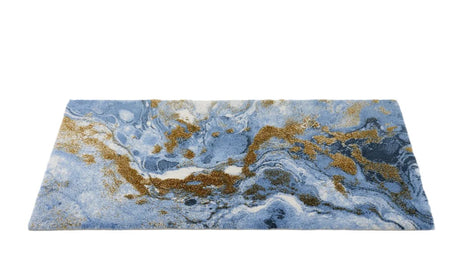 Dandy Bath Rug 27X47 Powder Blue 330 by Abyss Habidecor at Fig Linens and Home 2