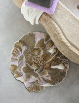 Golda 39" Diameter Gold 800 Abyss Bath Rug 39" Diameter Gold 800 at FIG LINENS AND HOME 2