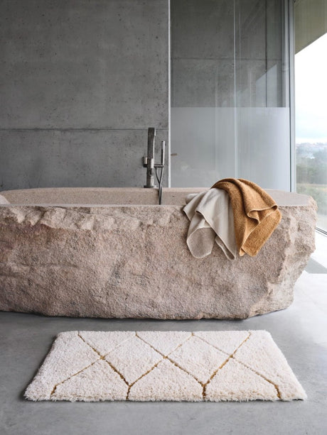 Heritage Gold 800 Bathroom Floor Rug | Abyss Habidecor Bath Rugs at Fig Linens and Home 1