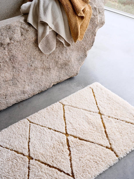 Heritage Gold 800 Bathroom Floor Rug | Abyss Habidecor Bath Rugs at Fig Linens and Home 2
