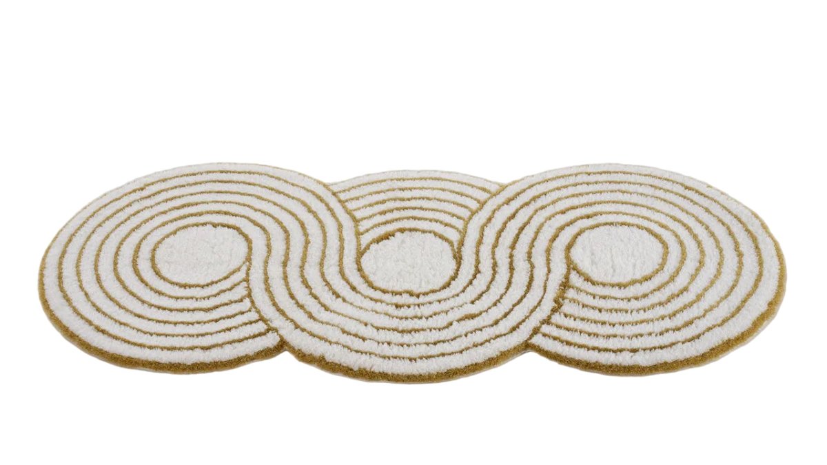 Infinity Bath Rug 27X63 Gold 800 by Abyss Habidecor 27" x 63" Gold 800 at FIG LINENS AND HOME 7