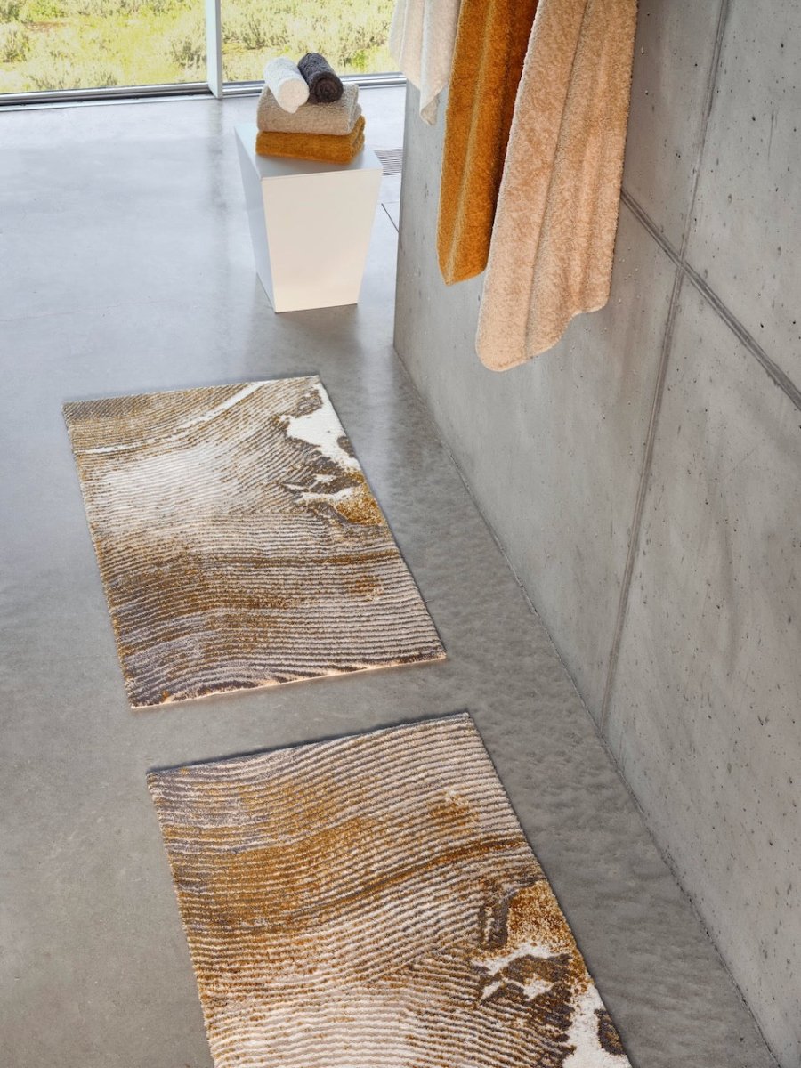 Bathroom Rugs - Lana Gold 800 Bath Rug by Abyss Habidecor at Fig Linens and Home 2