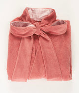 Palacio Bathrobe in Rosette 515 | Abyss Robes at Fig Linens and Home - Folded View 2