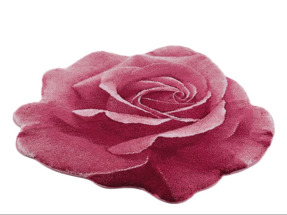 Rose Petal Rug - Passion Flamingo 573 Abyss Habidecor Bath Rug at Fig Linens and Home - View 2