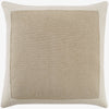 Portofino Beach Towel by Abyss and Habidecor Pillow 20" x 20" Linen 770 at FIG LINENS AND HOME 30
