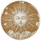 Bath Rug with Sunshine Motif - Roi Soleil Gold 800 | Abyss Habidecor Bath Rug at Fig Linens & Home 1