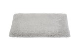 Shag Rug - Abyss Habidecor Rug - Color 992 Platinum - 27x55 Bath Rug