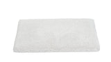 Shag Rug - Abyss Habidecor Rug - Color 100 White - 27x55 Bath Rug
