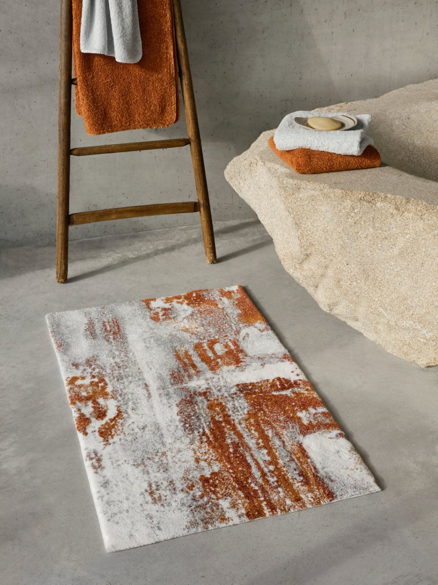 Sparks Bath Rug 27X47 Caramel 737 by Abyss Habidecor at Fig Linens and Home - View 1