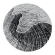 Yoji Silver 900 Bath Rug by Abyss Habidecor Bath Rug 35" Diameter Silver 900 at FIG LINENS AND HOME 5