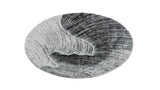 Yoji Silver 900 Bath Rug by Abyss Habidecor Bath Rug 35" Diameter Silver 900 at FIG LINENS AND HOME 6