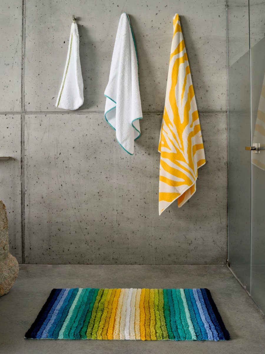 Beach Towels - Abyss Zebra Beach or Pool Towels at Fig Linens and Home - Lifestyle 4