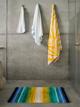 Beach Towels - Abyss Zebra Beach or Pool Towels at Fig Linens and Home - Lifestyle 4