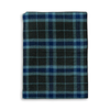 Alicia Adams Alpaca Aberdeen Throw - Velvet Green and Indigo at Fig Linens and Home