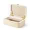 Abella Shagreen Small Jewelry Box by AERIN 9.3"L x 6.1W" x 3.4H" Cream at FIG LINENS AND HOME 4