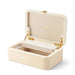 Abella Shagreen Small Jewelry Box by AERIN 9.3"L x 6.1W" x 3.4H" Cream at FIG LINENS AND HOME 4