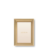 AERIN Alessio 4 x 6 Photo Frame | Reeded Gold-Finish Picture Frame at Fig Linens and Home - View 2