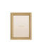 AERIN Alessio 5 x 7 Photo Frame | Reeded Gold-Finish Picture Frame at Fig Linens and Home