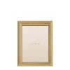 AERIN Alessio 5 x 7 Photo Frame | Reeded Gold-Finish Picture Frame at Fig Linens and Home