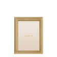 AERIN Alessio 5 x 7 Photo Frame | Reeded Gold-Finish Picture Frame at Fig Linens and Home