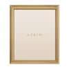 AERIN Alessio 8 x 10 Photo Frame | Reeded Gold-Finish Picture Frame at Fig Linens and Home - View 2